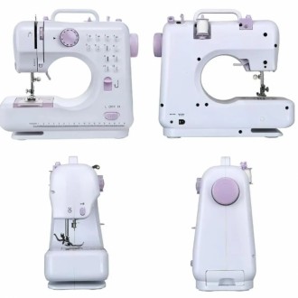 Эта мини швейная машинка Yasm 505A представляет собой компактное и удобное устро. . фото 4