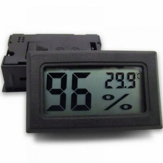 Термометр-гігрометр електронний для акваріумів і тераріумів. Дає змогу контролюв. . фото 2