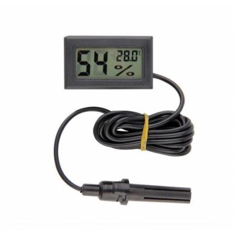 Цифровой термометр-гигрометр с выносным датчиком FY-12 используется для измерени. . фото 2