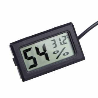 Цифровий термометр-гігрометр з виносним датчиком FY-12 використовується для вимі. . фото 3