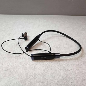 Беспроводные наушники для музыки и спорта с шейным ободом с микрофоном Hoco ES62. . фото 4