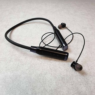 Беспроводные наушники для музыки и спорта с шейным ободом с микрофоном Hoco ES62. . фото 5