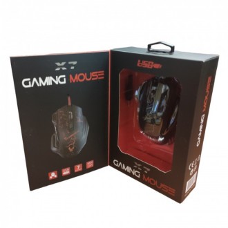 GAMING MOUSE X7 - это профессиональная игровая мышь с оригинальным дизайном.
Игр. . фото 5