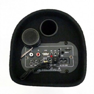 Автомобильный сабвуфер колонка в машину ZPX 8" Cm 800W с усилителем и Bluetooth . . фото 3