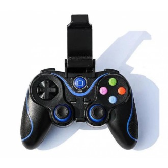 Беспроводной Bluetooth джойстик Gen Game V8 Чёрный с синим
В данной модели встро. . фото 2
