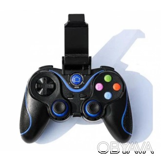 Беспроводной Bluetooth джойстик Gen Game V8 Чёрный с синим
В данной модели встро. . фото 1