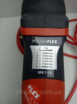 Flex XFE 7-15 150 Ексцентрикова полірувальна машина
Електроніка на основі мікроп. . фото 9