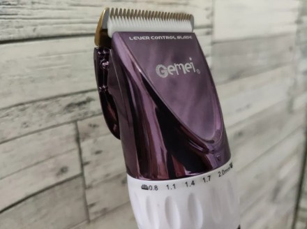 Надежная и качественная машинка для стрижки волос GEMEI GM-6062 поможет создать . . фото 5