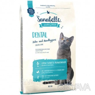 Sanabelle Dental - це повнораціонний і смачний сухий корм для дорослих кішок, як. . фото 1