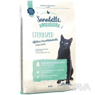 Sanabelle Sterilised - збалансований сухий корм для дорослих кішок, спеціально р. . фото 1