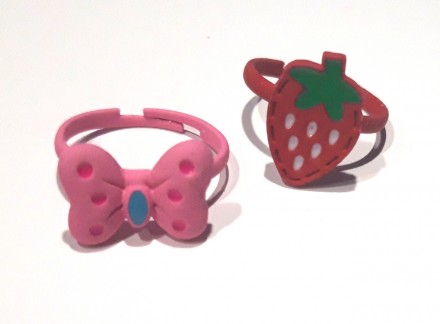 Детский кольца 2 шт Fashion (4-7 лет) металлические (БРД047/10). Київ. фото 1 Детский кольца 2 шт Fashion (4-7 лет) металлические (БРД047/10). Київ. фото 1