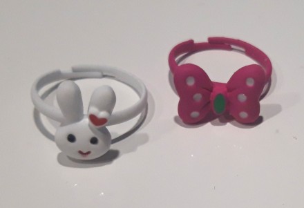 Детский кольца 2 шт Fashion (4-7 лет) металлические (БРД047/15). Київ. фото 1 Детский кольца 2 шт Fashion (4-7 лет) металлические (БРД047/15). Київ. фото 1