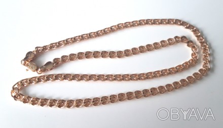 Красивая цепочка Xuping Jewelry классического плетения. В основе изделия использ. . фото 1