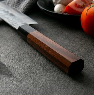 Японский нож Santoku,ніж Santoku,ніж Сантоку ,Нож Сантоку

Оригинальная аутент. . фото 3