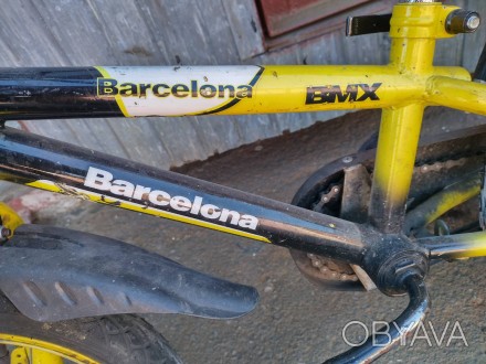 Продам дитячий велосипед BARCELONA BMX іспанського бренду. Колір жовтий. Каретка. . фото 1