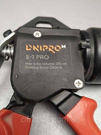 Пистолет для герметика Dnipro-M S-1 PRO
Давление рабочей платформы составляет до. . фото 5