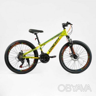 ![CDATA[Велосипед Спортивний Corso 24" дюймів «Concept» рама алюмінієва 11’’, об. . фото 1