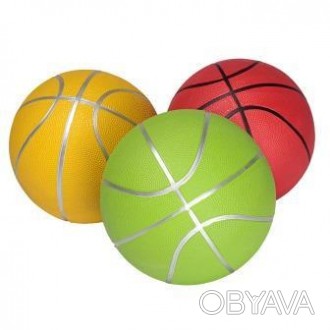![CDATA[М"яч баскетбольний BT-BTB-0029 гумовий, розмір 7 550г 3кол./30/ Работаем. . фото 1
