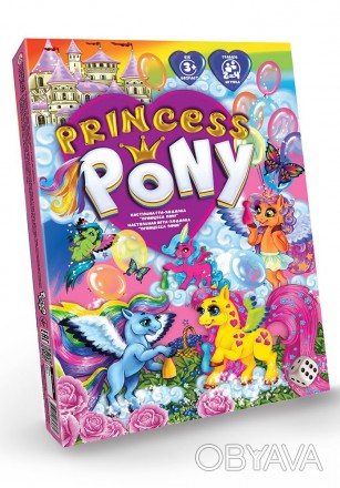 ![CDATA[Настільна гра "Princess Pony" (20) Danko Toys Работаем с 2011 годаБлагод. . фото 1