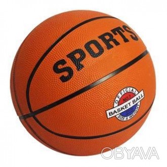 ![CDATA[М"яч баскетбольний BT-BTB-0026 гумовий, розмір 7 500г /50/ Работаем с 20. . фото 1