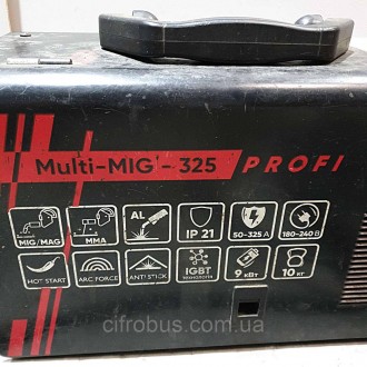 Зварювальний напівавтомат СТАЛЬ Multi-Mig-325 Profi має такі особливості:
Функці. . фото 6