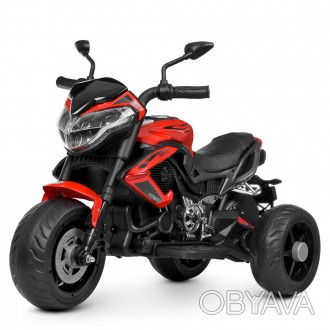 ![CDATA[Мотоцикл М 4152EL-3 (1шт) 2 мотори 35W, 1 акум. 12V7AH, MP3, USB, EVA, ш. . фото 1
