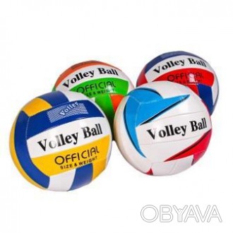![CDATA[М"яч волейбол BT-VB-0057 PVC 250г 4кол./30/ Работаем с 2011 годаБлагодар. . фото 1