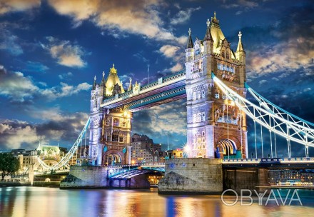 ![CDATA[Кастор пазлы 1500 "Тауэрский мост, Лондон" 68*47 /14/ Работаем с 2011 го. . фото 1