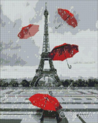 Набір з алмазною мозаїкою "Улюблений Париж" 40х50см Работаем с 2011 годаБлагодар. . фото 1