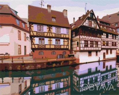 ![CDATA[Картина за номерами: Французький Страсбург 40*50 Работаем с 2011 годаБла. . фото 1