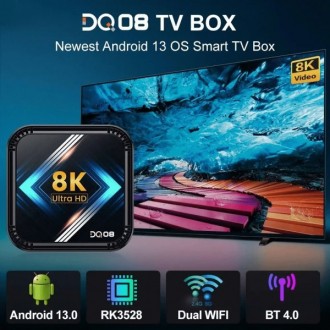 
ТВ-приставка Smart TV DQ08
Обновленная Smart TV приставка 2023 года выпуска с п. . фото 7
