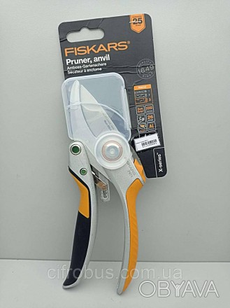 Эргономичный секатор с храповым механизмом Fiskars® X-series™ (P971) отличается . . фото 1