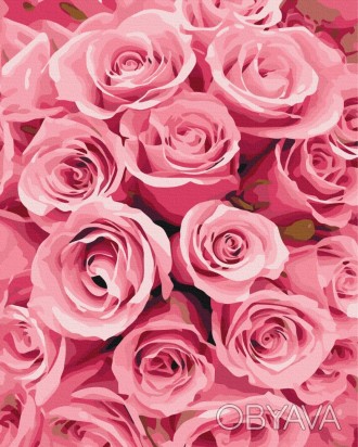 ![CDATA[Картина за номерами: Троянди з мрій 40*50 Работаем с 2011 годаБлагодаря . . фото 1