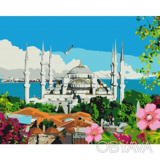 ![CDATA[Картина за номерами: Літній Стамбул 40*50 Работаем с 2011 годаБлагодаря . . фото 1