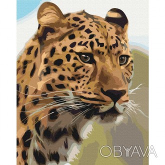 ![CDATA[Картина за номерами: Плямистий леопард 40*50 Работаем с 2011 годаБлагода. . фото 1