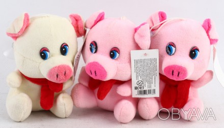 ![CDATA[УЦЕНКА 30% Мягкая игрушка Свинка 12шт в уп. /50/600/ Работаем с 2011 год. . фото 1