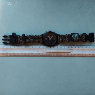 Наименование
Кварцевые часы с браслетом и компасом для выживания
Особенности ч. . фото 7