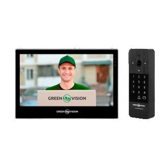 Комплект відеодомофону GreenVision GV-004-GV-060+GV-007. Дніпро. фото 1 Комплект відеодомофону GreenVision GV-004-GV-060+GV-007. Дніпро. фото 1