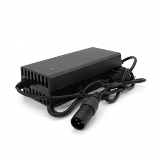 Зарядний пристрій Jinyi для літієвих акумуляторів 48V2A (Max.:54,6V/2A), штекер 3pin, з індикацією, BOX. Дніпро. фото 1 Зарядний пристрій Jinyi для літієвих акумуляторів 48V2A (Max.:54,6V/2A), штекер 3pin, з індикацією, BOX. Дніпро. фото 1