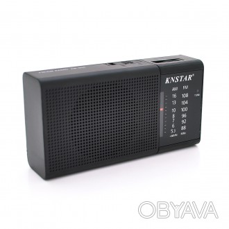 Радио Knstar KB-800, FM/AM/SW радио, Black, Box