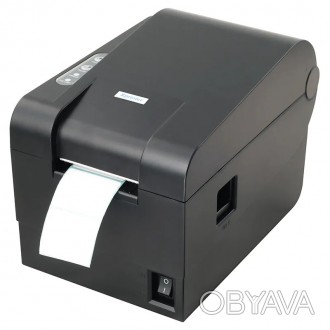 Принтер етикеток Xprinter XP-243B для термоетикетки з максимальною шириною до 58. . фото 1
