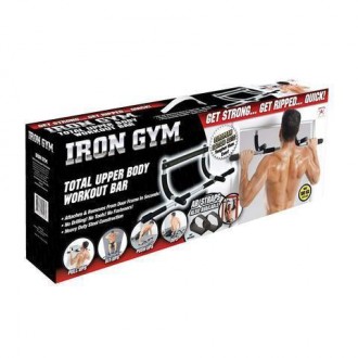 Турник Iron Gym может заменить несколько дорогостоящих тренажеров, и позволит, н. . фото 9