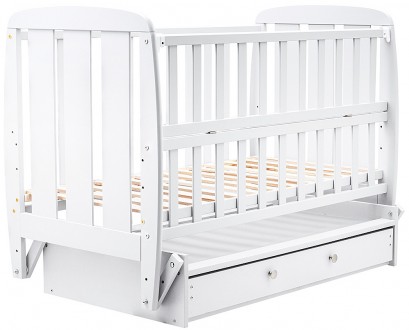 Кроватка для новорожденных Babyroom Шарик - простая и удобная модель из натураль. . фото 5