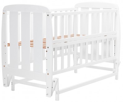 Кроватка для новорожденных Babyroom Шарик - простая и удобная модель из натураль. . фото 4