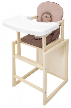 Дитячий стільчік-трансформер Babyroom Пеппі призначений не лише для зручного год. . фото 3