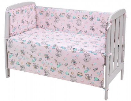 Защита на кроватку новорожденному – популярная деталь детского постельного белья. . фото 2