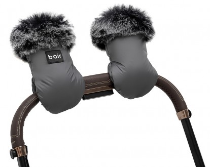 Bair Northmuff - удобные, приятные на ощупь рукавицы для коляски, в них руки не . . фото 4