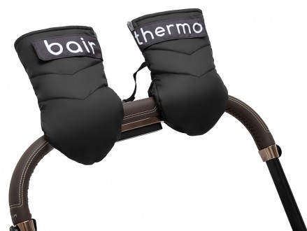 Рукавиці для рук Bair Thermo Mittens - корисний аксесуар для коляски, який зігрі. . фото 3
