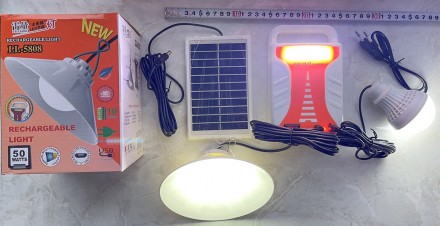Светодиодный фонарь 3W cob SMD LED(4.6W)1*Lead acid battery 3000mAH0.6M AC CHARG. . фото 4