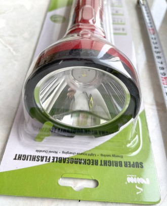 Светодиодный фонарь 10W SMD LED(10W) 1*Lead acid battery 1600mAHPLUG, LL-9802, I. . фото 3